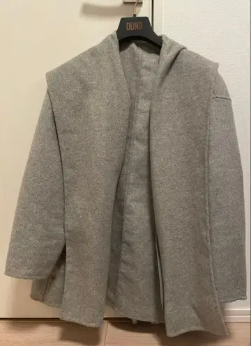 [새상품급] PLST 울 블렌드 리버 하프 코트