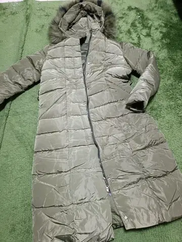 롱 다운 더블 지퍼