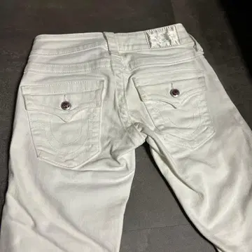 트루 릴리전 데님 화이트