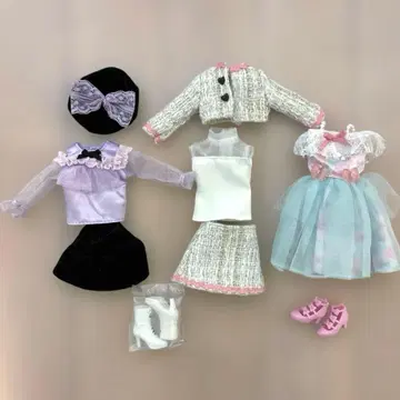리카짱 옷 갈아입기 의류 세트 4