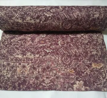 미사용! [ 일본 의류 ] 여성용 기모노 옷감 코몬