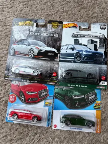 아우디 Audi RS6 아반트 핫휠 미니카