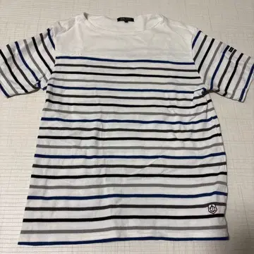 BEAMS HEART 빔즈 하트 보더 셔츠 반팔