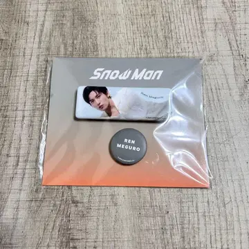 Snow Man 메구로 렌 파미쿠라 스토어 오리지널 굿즈 2025 캔뱃지