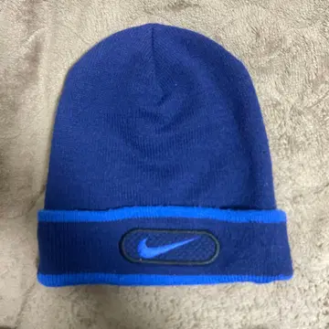 나이키 90s 네이비 비니 니트 모자