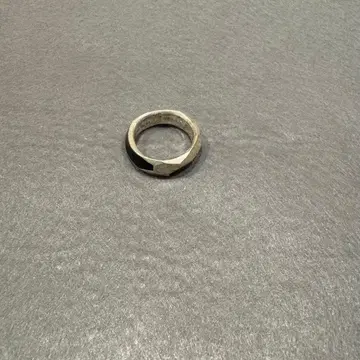 [ GARNI ] 남성용 페인트 크로커리 링 - L BLACK