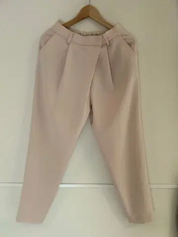 SOEJU 소 턱 팬츠 핑크 S