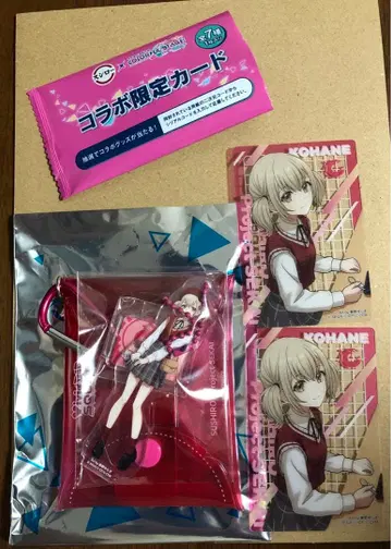 프로세카 스시로 멀티 파우치 아크릴 참 클리어 카드 아즈사와 코하네