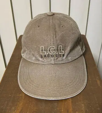 LACOSTE 캡 일본제 90~00s 빈티지 레어 롱 빌 새상품급