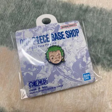 원피스 조로 핀 배지 베이스샵 face pins 페이스핀