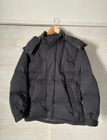 다운 오버사이즈 파카 +J