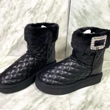 Rady 부츠 어그 부츠 퀼팅 비쥬