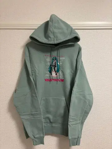 하츠네 미쿠 VAULTRoom 후드티 그린