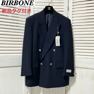 새상품 BIRBONE 빌보네 더블 테일러드 자켓 A4 네이비