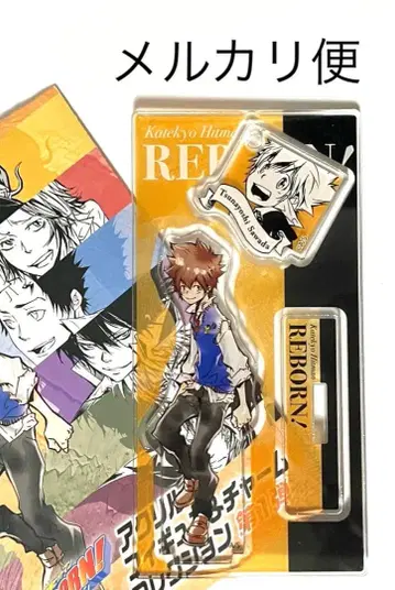 가정교사 히트맨 REBORN 아크릴 피규어 & 참 컬렉션 사와다 츠나요시