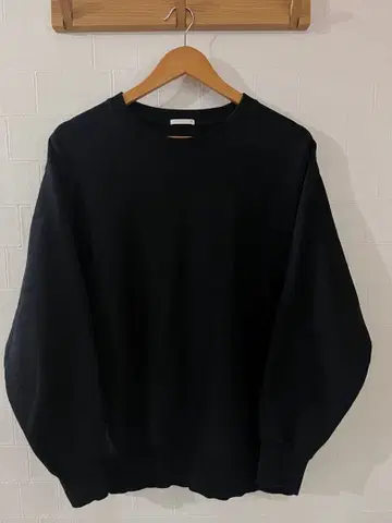 지유 헤비웨이트 오버 사이즈 그레이 맨투맨 M