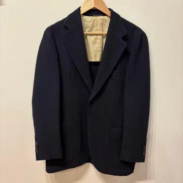 GREEN LABEL RELAXING 트위드 자켓 네이비