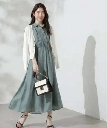 프로포션 바디 드레싱 셔츠 원피스