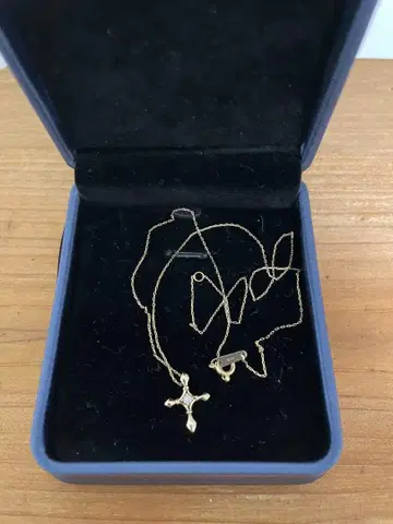 크로스 목걸이 K10