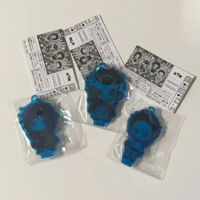 귀멸의칼날 코코미에 하쿠지 기유 아크릴 스탠드 키링 가챠