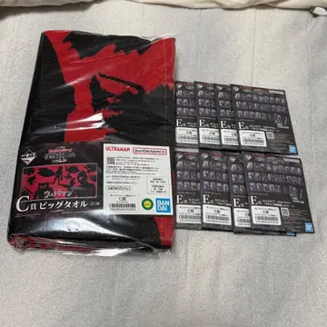 제일복권 울트라맨 괴수 초대전 vol.2 C상 & 미개봉 E상 8개