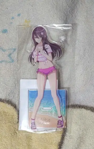 아이돌 마스터 샤이니 컬러즈 오사키 텐카 아크릴 스탠드 바스크온