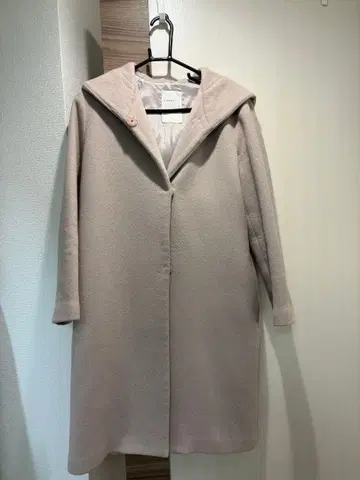 NOBLE 더블 비버 후드 코트