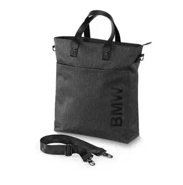 BMW 헤링본 무늬 BMW 로고 차콜 그레이 2way 백