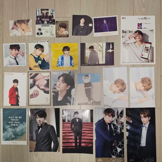 방탄소년단 bts 정국 포토카드 일괄양도
