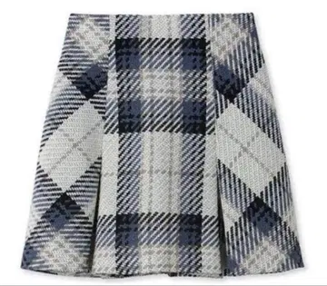 snidel 로빙 체크 스커트