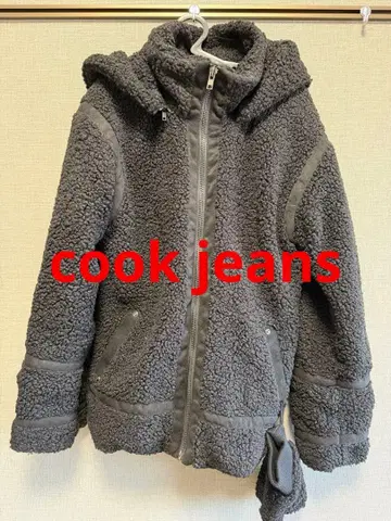 COOKJEANS 쿠쿠 청바지 보아 다운 자켓 남성용