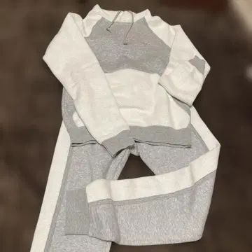 adidas 그레이 화이트 셋업