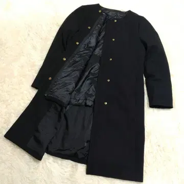 mittente 미텐테 노카라 코트 다운 라이너 포함 3way 블랙