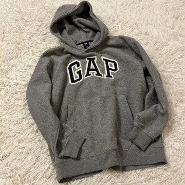 y2k 00s GAP 빅 로고 플리스 그레이 택