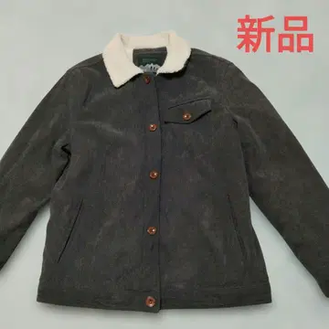 [ 미사용 새상품 ] 그레이 코듀로이 보아 자켓 남성용