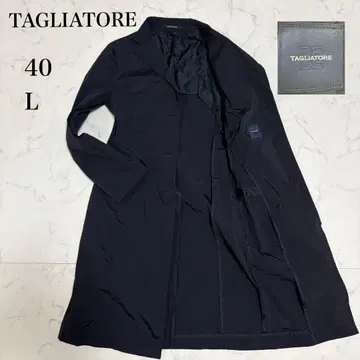 새상품급 TAGLIATORE 딸리아또레 나일론 롱 코트 40 (L 상당)