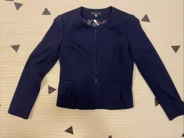 ESTNATION 노카라 자켓 사이즈 36 네이비