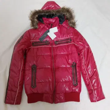 00s 광택 퍼퍼 자켓 아카이브 y2k 다운 자켓 쇼트 기장