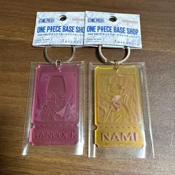 ONE PIECE BASE SHOP 티켓 키링 나미 행콕