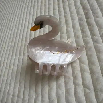 Coucou Suzette 백조 디자인 헤어 클립