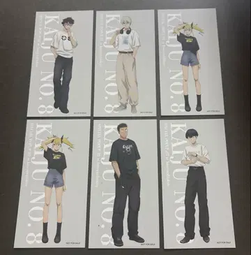 괴수 8호 베이스 야드 도쿄 혜택 오리지널 아트 카드 컴프