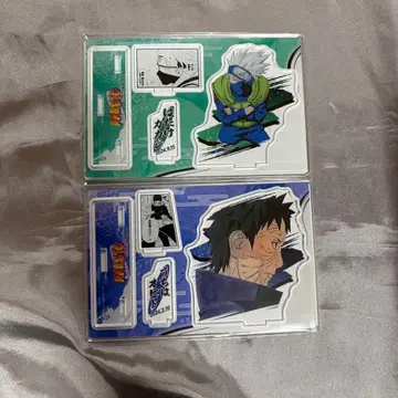 NARUTO 하타케 카카시 우치하 오비토 벌스데이 아크릴 스탠드 아크스타