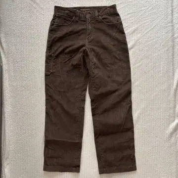 00s L.L.Bean 와이드 페인터 코듀로이 팬츠 브라운