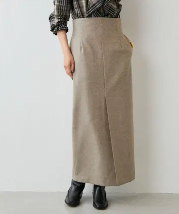 [ Whim Gazette ] 플란넬 스커트