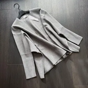 새상품 스콧 클럽 리브 소매 루즈핏 예쁜 돌먼 니트 야마다야 그레이