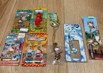 헬로키티 지역 한정판 7개 세트 장기 자택 보관품