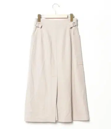 MACPHEE 맥피 울 플란넬 트라페즈 스커트 투모로우랜드