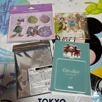 새상품 디즈니 아크릴 스탠드 코스터 칩과 데일 도날드 스토어