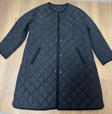 B:MING 블랙 퀼팅 자켓