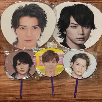 새상품급 [ 아라시 마츠모토 준 부채 묶음 판매 ]